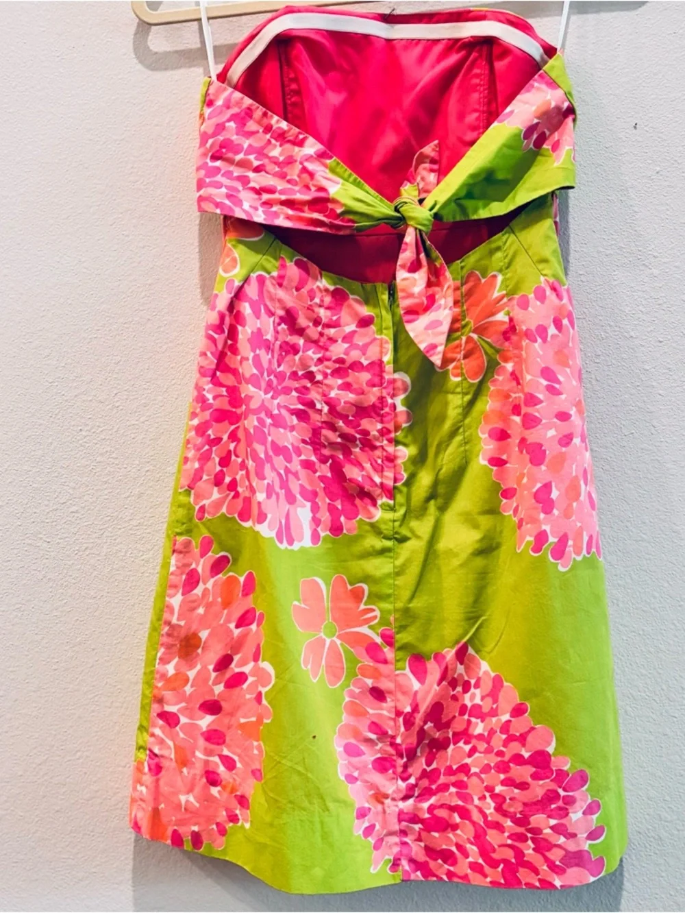Lilly Pulitzer Strapless Floral Dress – 4P - Picture 6 of 8